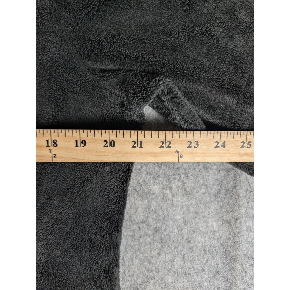 The North Face Osito Full Zip Fleece Jacket Charcoal Gray Womens L High Pile - Picture 9 of 9